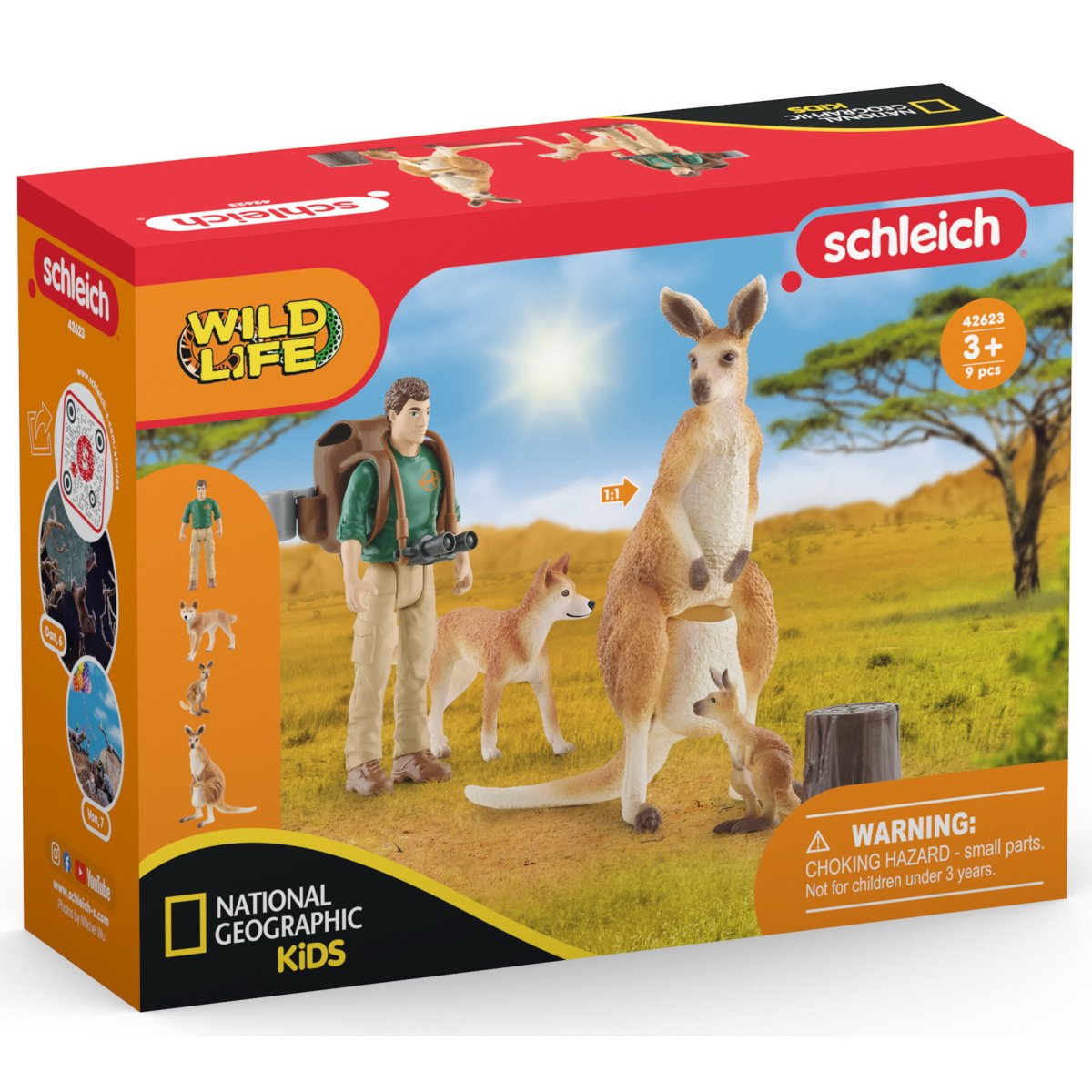 

Игровой набор Schleich Приключения в австралийской глубинке 42623, Приключения в австралийской глубинке