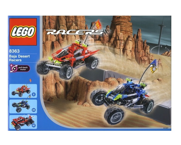 фото Конструктор lego racers 8363 гонщики по пустыне баха