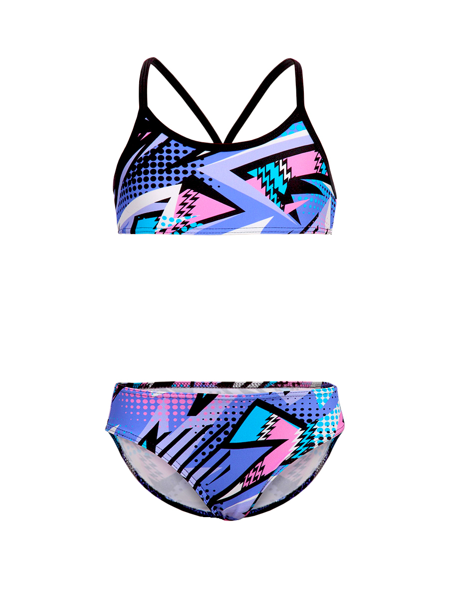 

Купальник раздельный для девочек Aliera К 22.81 Цв. разноцветный р. 128, Фиолетовый, К 22.81