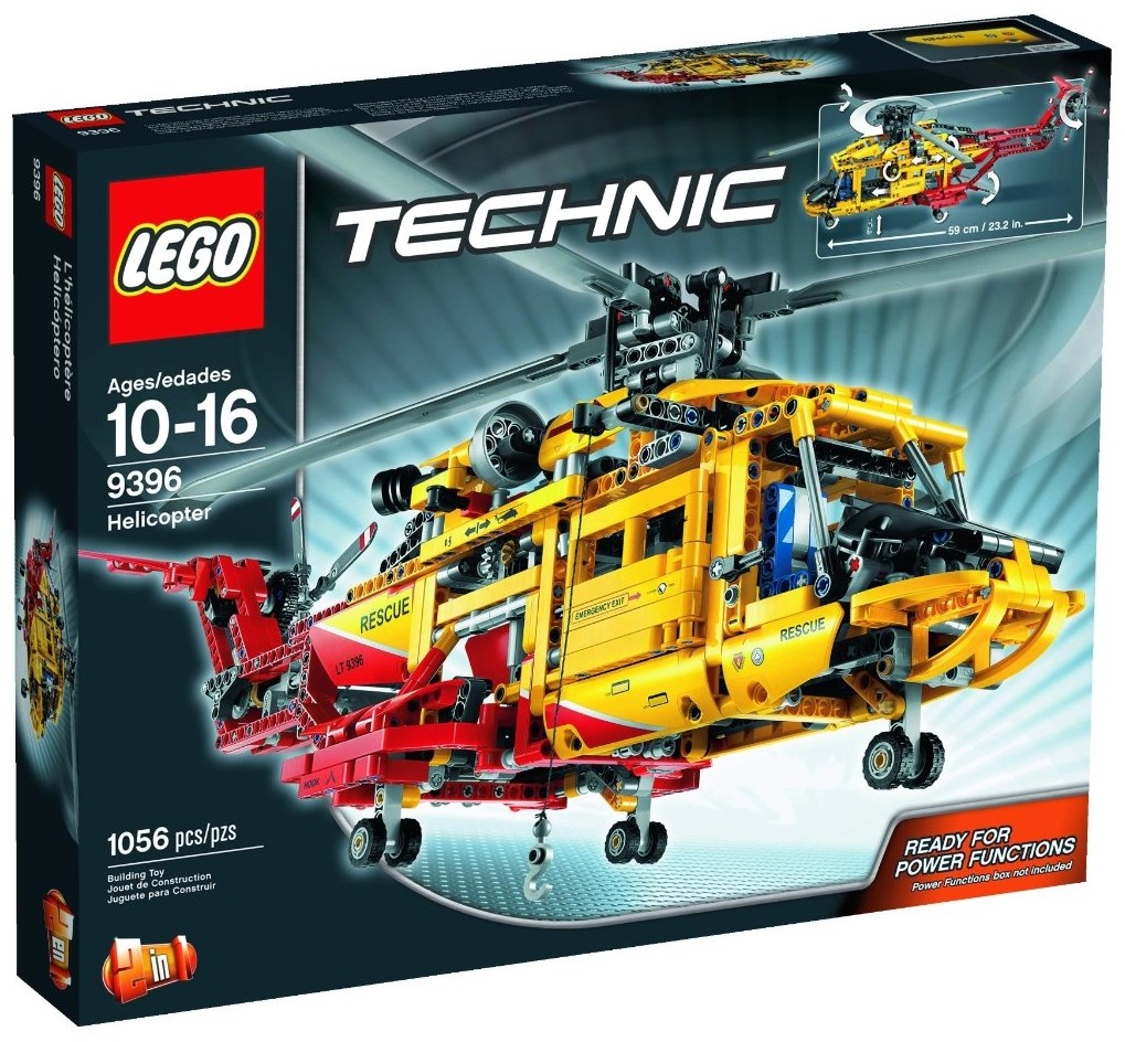 фото Конструктор lego technic 9396 вертолет