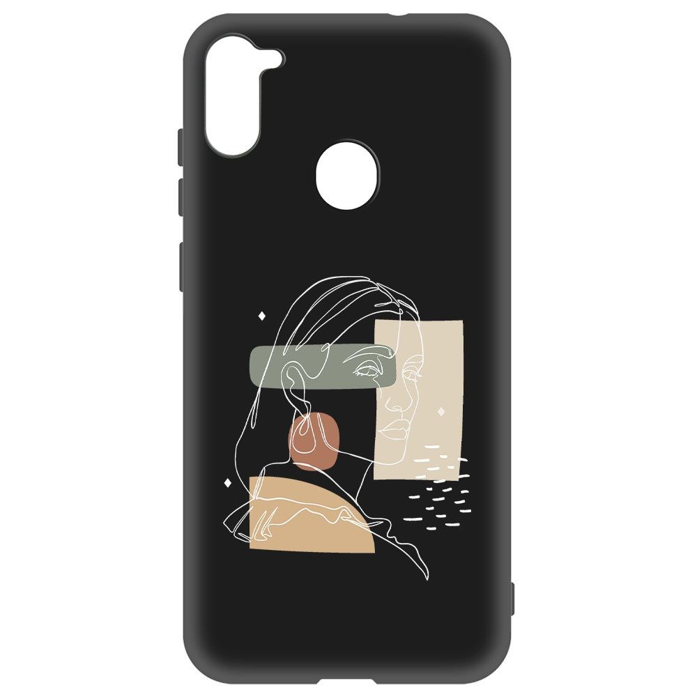 

Чехол-накладка Krutoff Soft Case Уверенность для Samsung Galaxy M11 (M115) черный
