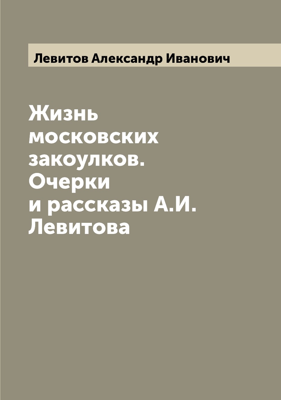 

Книга Жизнь московских закоулков. Очерки и рассказы А.И. Левитова