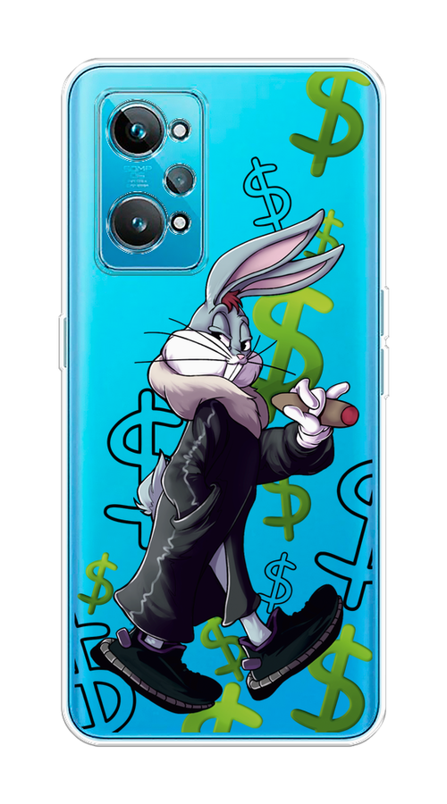 

Чехол на Realme GT 2 "Rich Bugs Bunny", Зеленый;черный;голубой, 258550-6