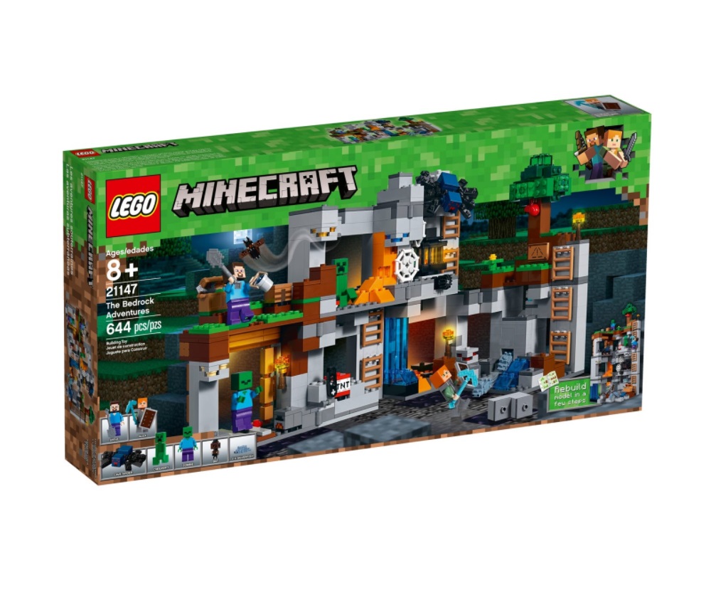 

Lego Minecraft 21147 Приключения в шахтах