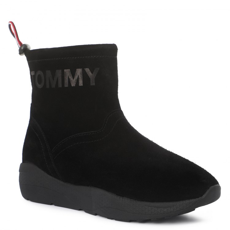 фото Женские ботинки tommy jeans en0en00622 черный р.40 eu