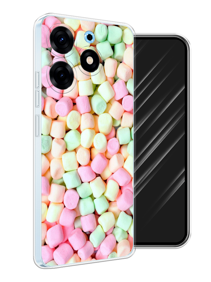 

Чехол Awog на Tecno Spark 10 Pro "Marshmallows", Зеленый;желтый;розовый, 303750-10