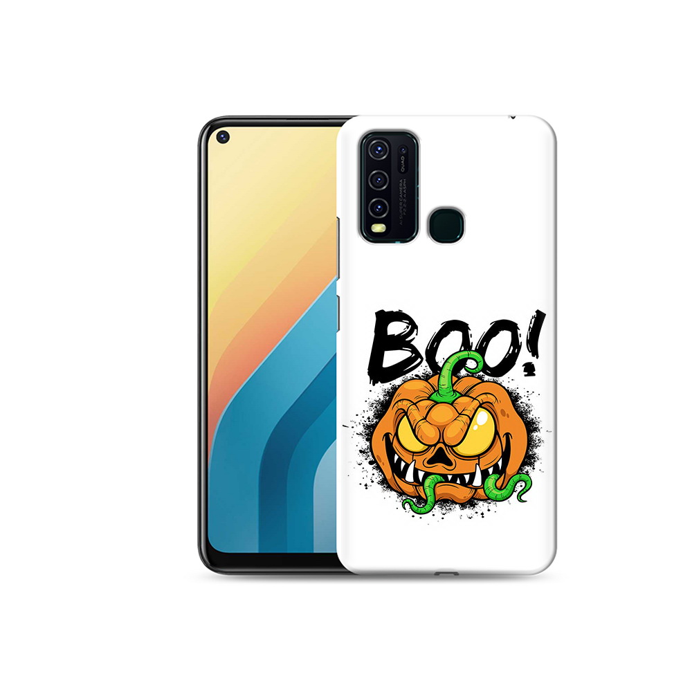 

Чехол MyPads Tocco для Vivo Y30 Хэллоуин бу (PT149334.437.193), Прозрачный, Tocco