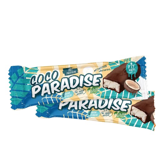 Протеиновые батончики Fit Kit Coco Paradise, 15 шт х 45 г