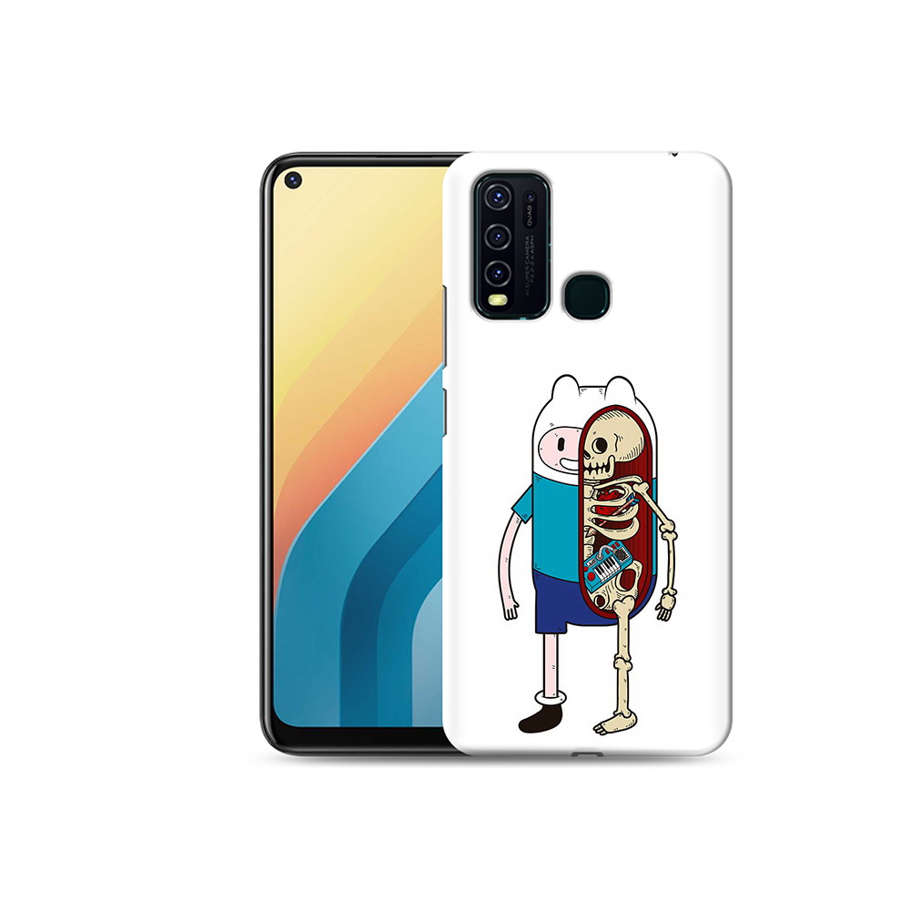 

Чехол MyPads Tocco для Vivo Y30 Финн скелет (PT149334.437.187), Прозрачный, Tocco
