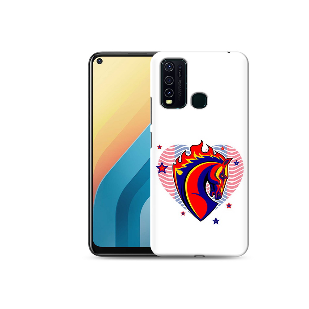 

Чехол MyPads Tocco для Vivo Y30 ФК ЦСЛ Лошадь (PT149334.437.180), Прозрачный, Tocco