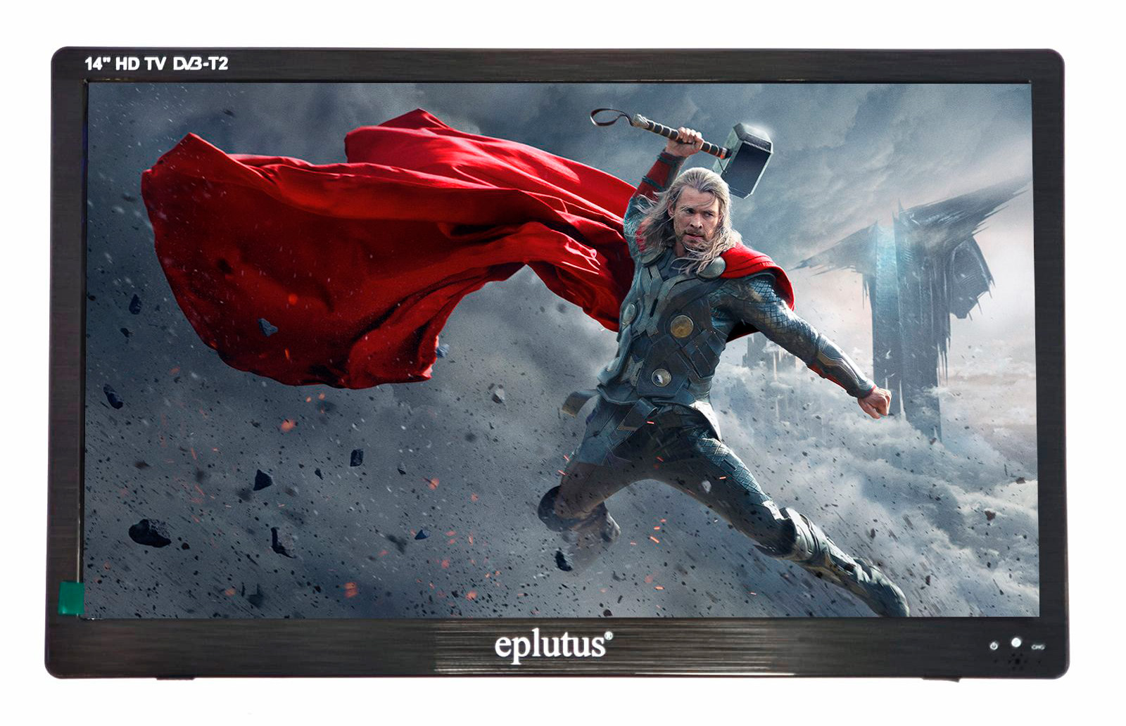 

Телевизор Eplutus EP-147TD, 14"(35,6 cм), HD, Черный, EP-147TD