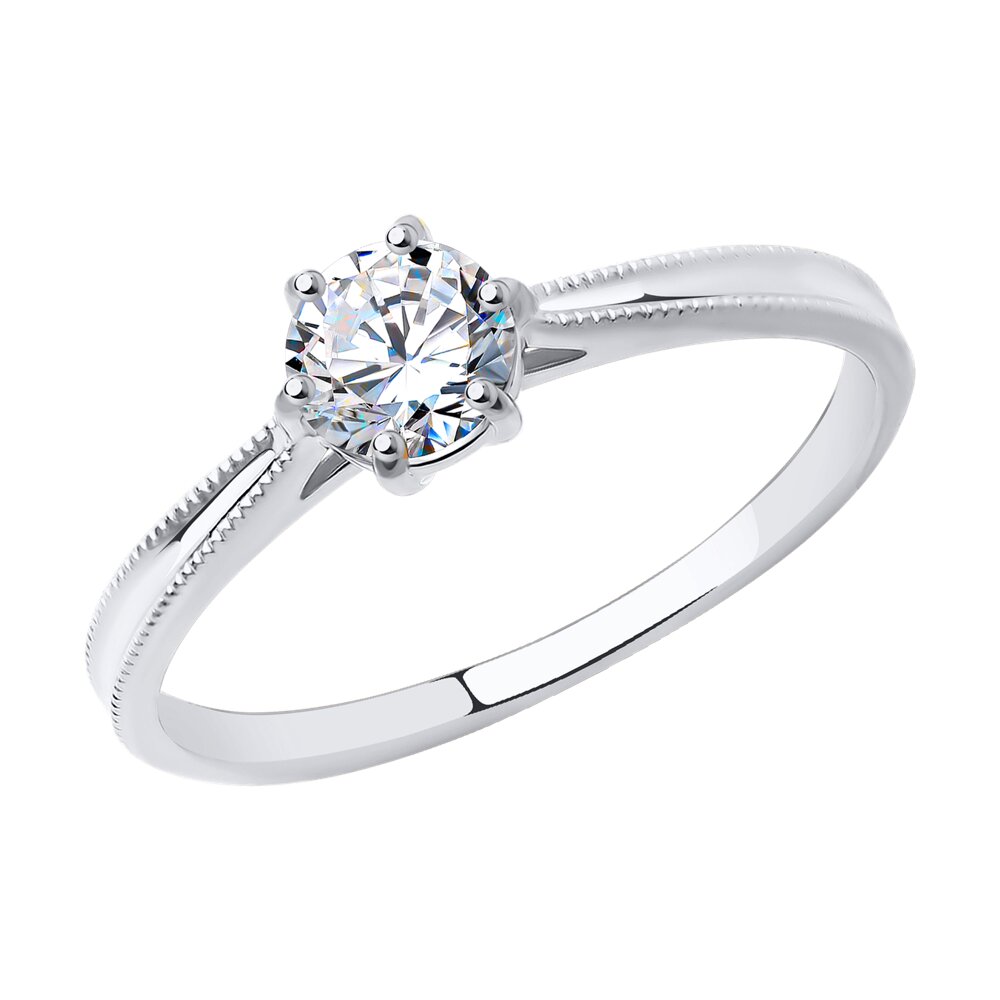 

Кольцо из золота р. , SOKOLOV 018817-3, фианит, 018817-3