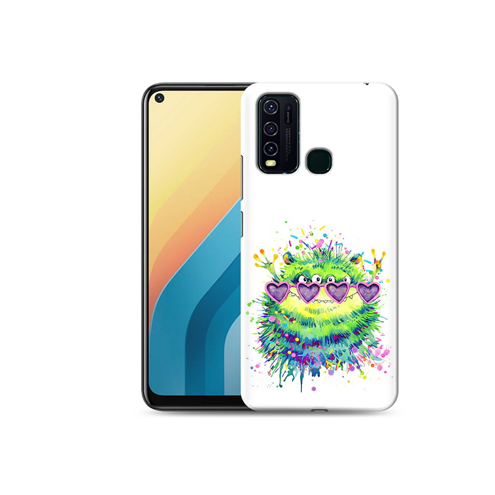 

Чехол MyPads Tocco для Vivo Y30 Пушистый персонаж (PT149334.437.142), Прозрачный, Tocco