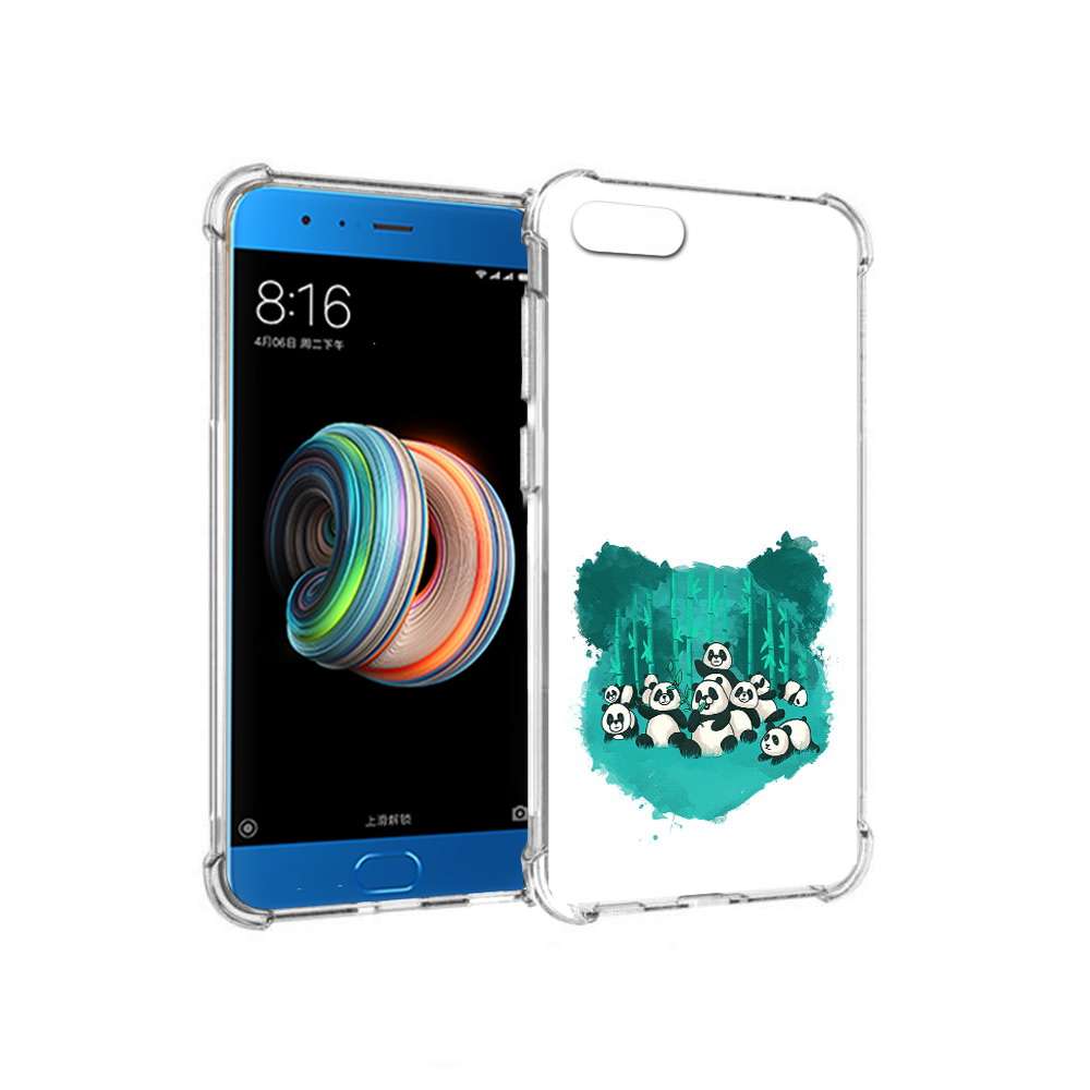 

Чехол MyPads Tocco для Xiaomi Mi Note 3 нарисованные панды (PT99401.307.508), Прозрачный, Tocco