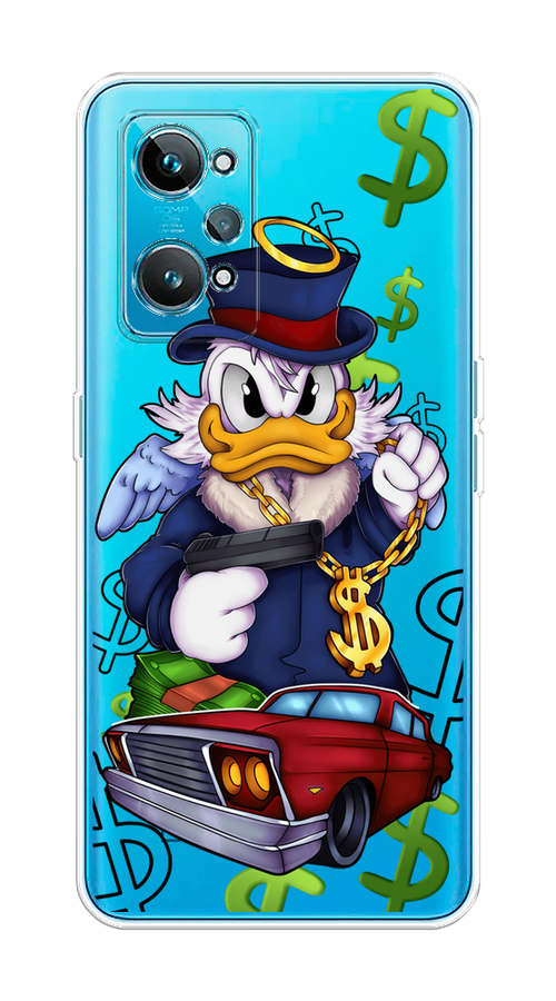 

Чехол на Realme GT 2 "Scrooge McDuck with a Gold Chain", Красный;синий;белый, 258550-6