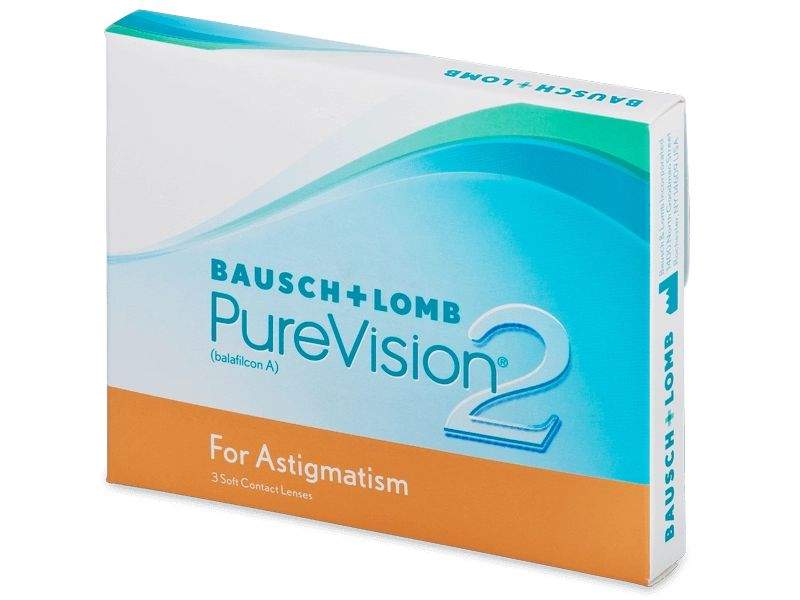 

Линзы Bausch + Lomb, PureVision2 HD for Astigmatism, -1.25/-0.75/120, 3 шт, PureVision 2 HD for Astigmatism 3 линзы