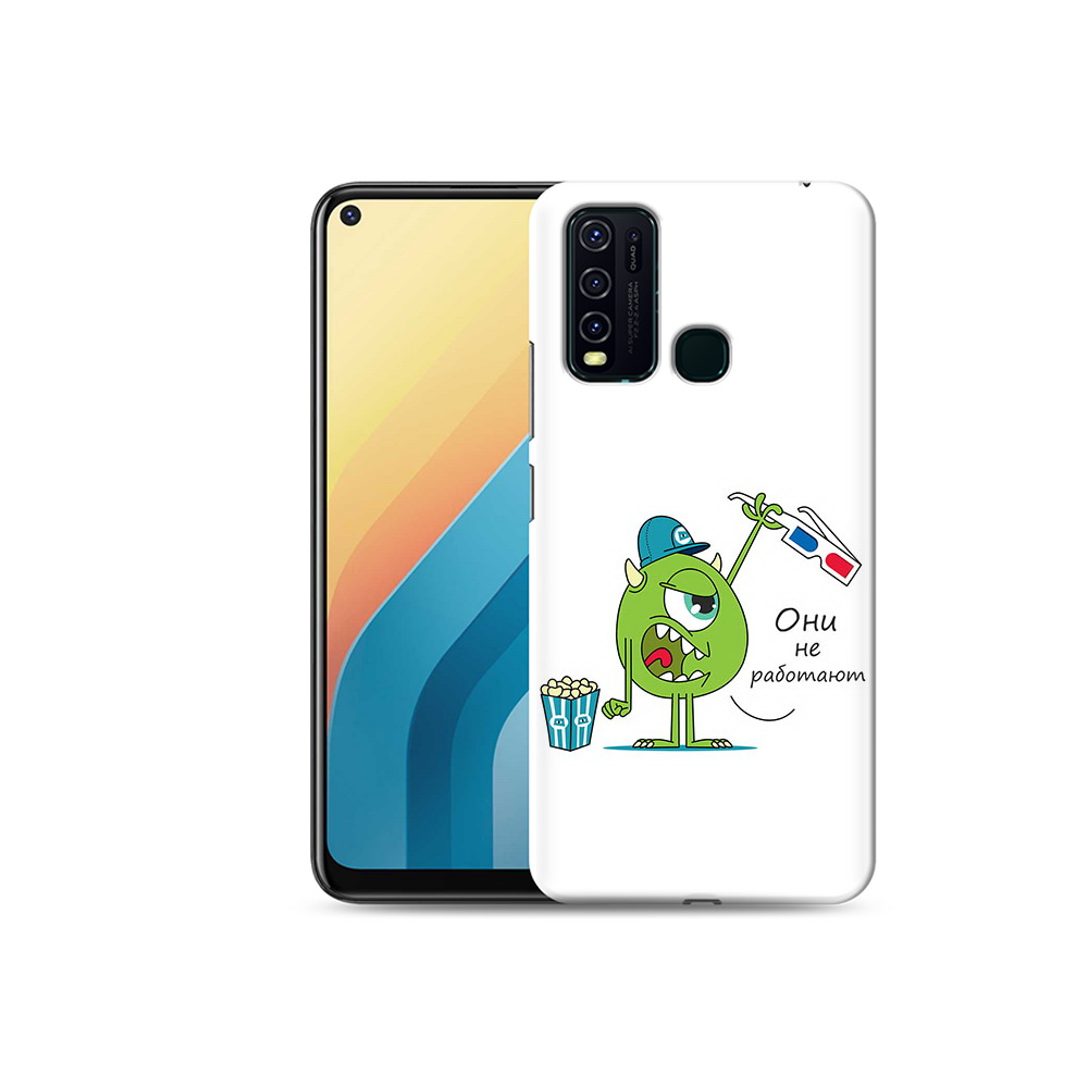 

Чехол MyPads Tocco для Vivo Y30 Очки не работают (PT149334.437.129), Прозрачный, Tocco