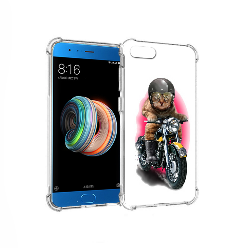 

Чехол MyPads Tocco для Xiaomi Mi Note 3 мото-кот (PT99401.307.485), Прозрачный, Tocco