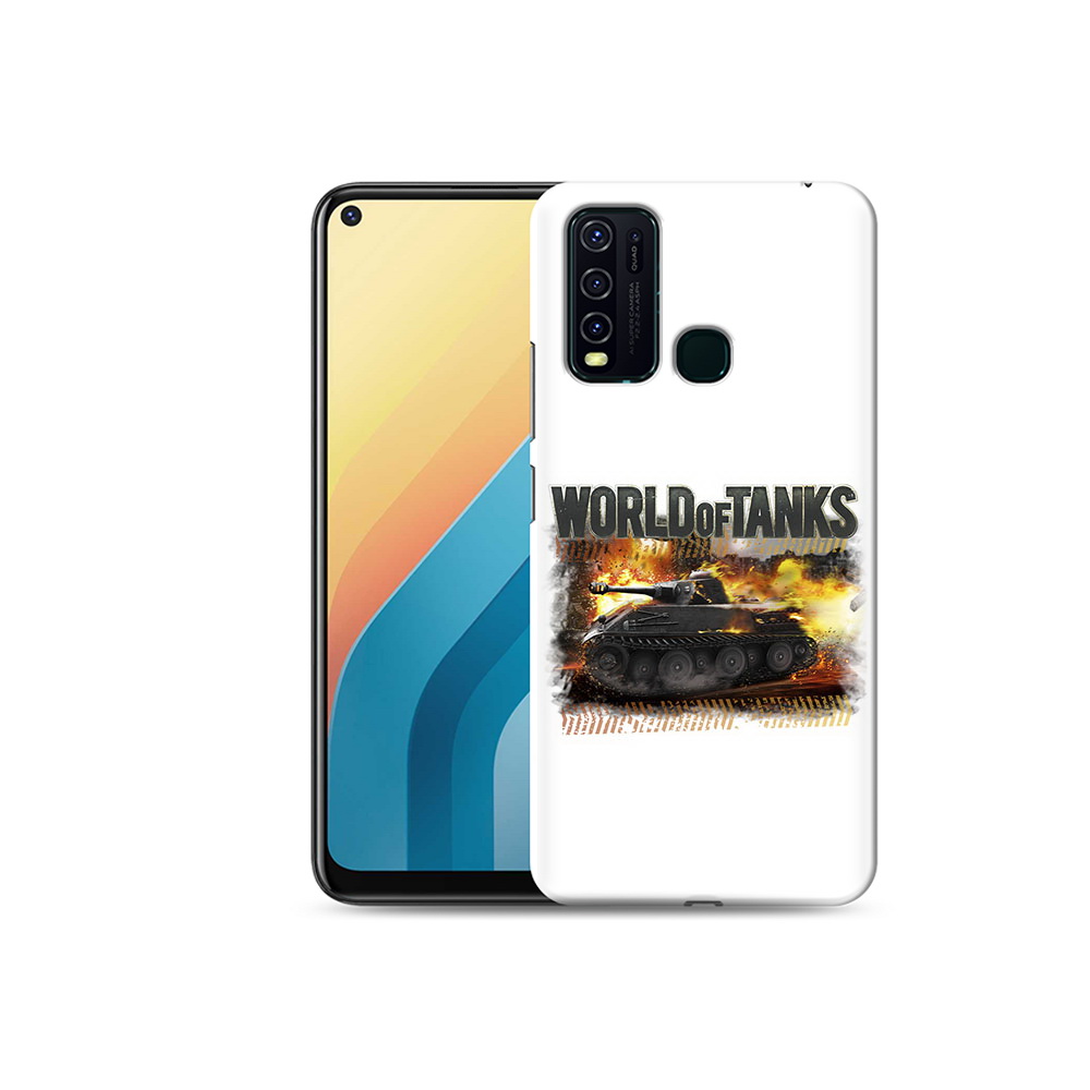 

Чехол MyPads Tocco для Vivo Y30 Мир танков-2 (PT149334.437.118), Прозрачный, Tocco