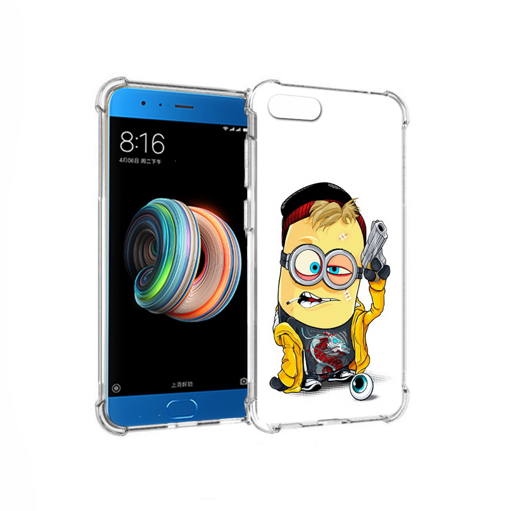 

Чехол MyPads Tocco для Xiaomi Mi Note 3 миньон бандит (PT99401.307.475), Прозрачный, Tocco