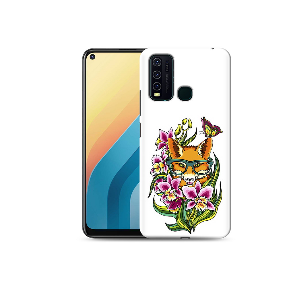 

Чехол MyPads Tocco для Vivo Y30 Лиса в цветах (PT149334.437.108), Прозрачный, Tocco