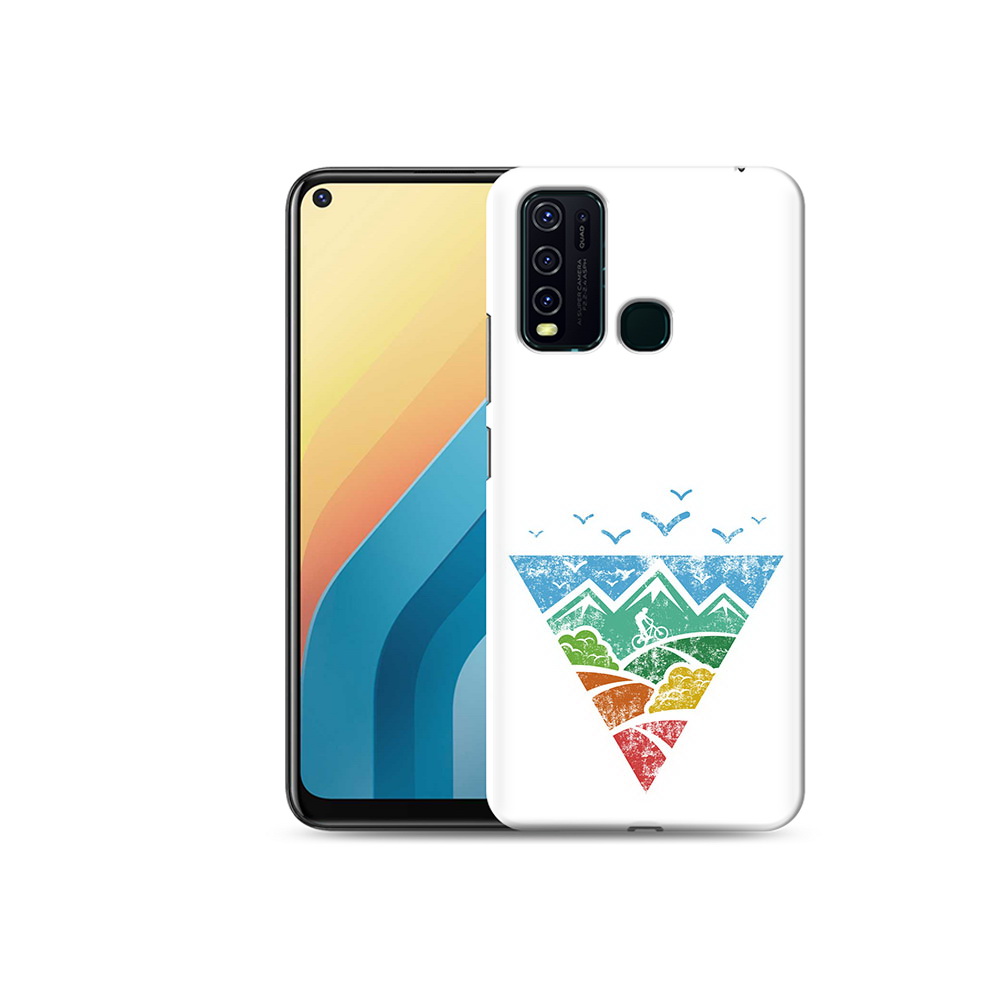 

Чехол MyPads Tocco для Vivo Y30 Лес земля море чайки (PT149334.437.105), Прозрачный, Tocco