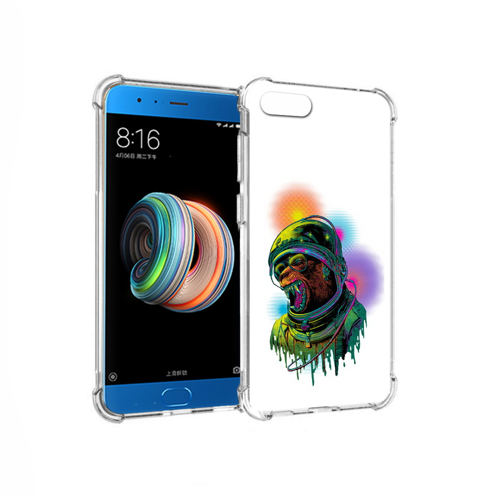 

Чехол MyPads Tocco для Xiaomi Mi Note 3 медведь космонавт (PT99401.307.466), Прозрачный, Tocco