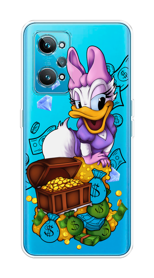 

Чехол на Realme GT 2 "Rich Daisy Duck", Коричневый;белый;фиолетовый, 258550-6