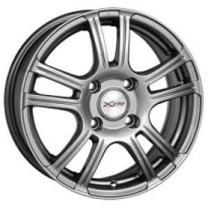 

Колесный диск X'trike X-105M 6x15 ET25 4x108 D65.1 HSB, 76877 литой серый, X-105M