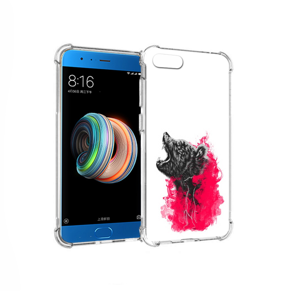 

Чехол MyPads Tocco для Xiaomi Mi Note 3 медведь в дымке (PT99401.307.463), Прозрачный, Tocco