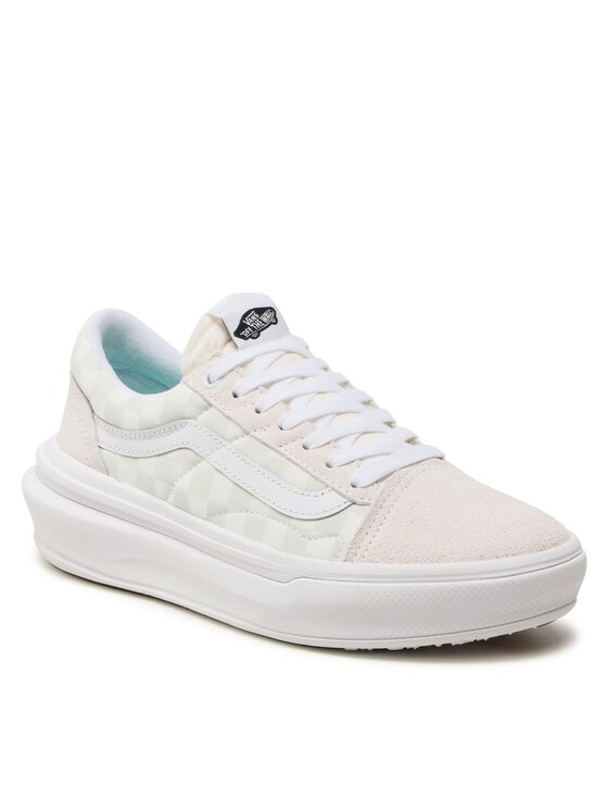 

Кеды Old Skool Over VN0A7Q5ETDC1 Vans белый 42 EU, Old Skool Over VN0A7Q5ETDC1