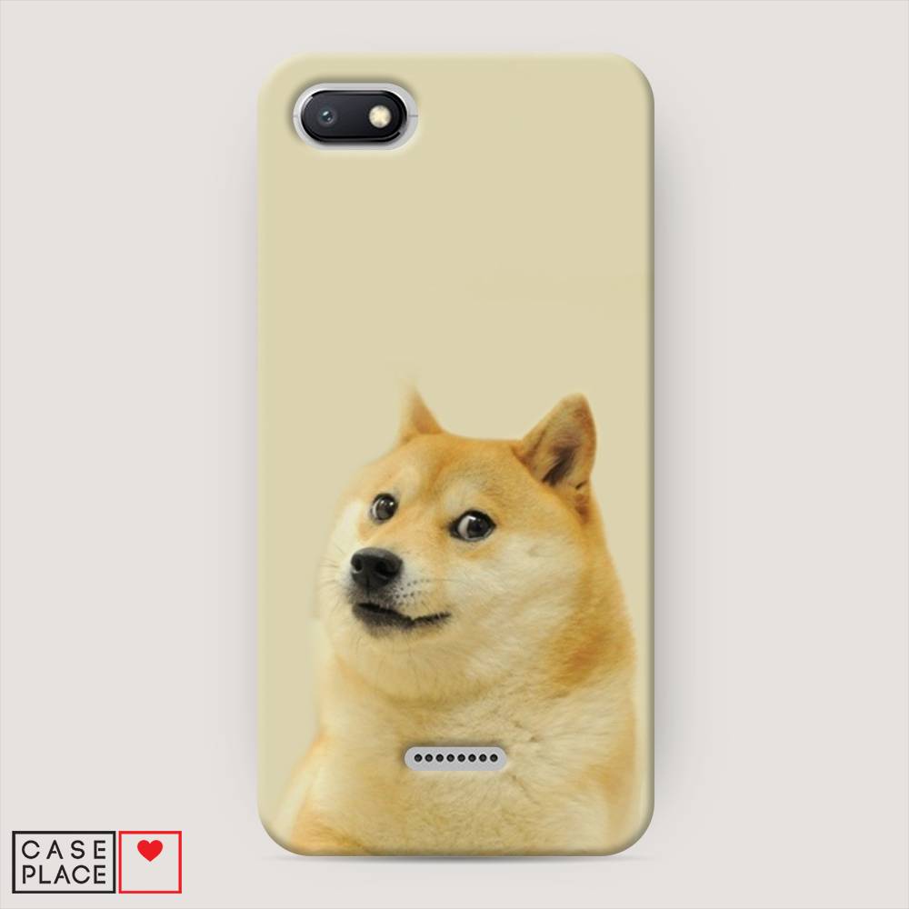 

Пластиковый чехол "Собака подозревака" на Xiaomi Redmi 6A, 34120-7