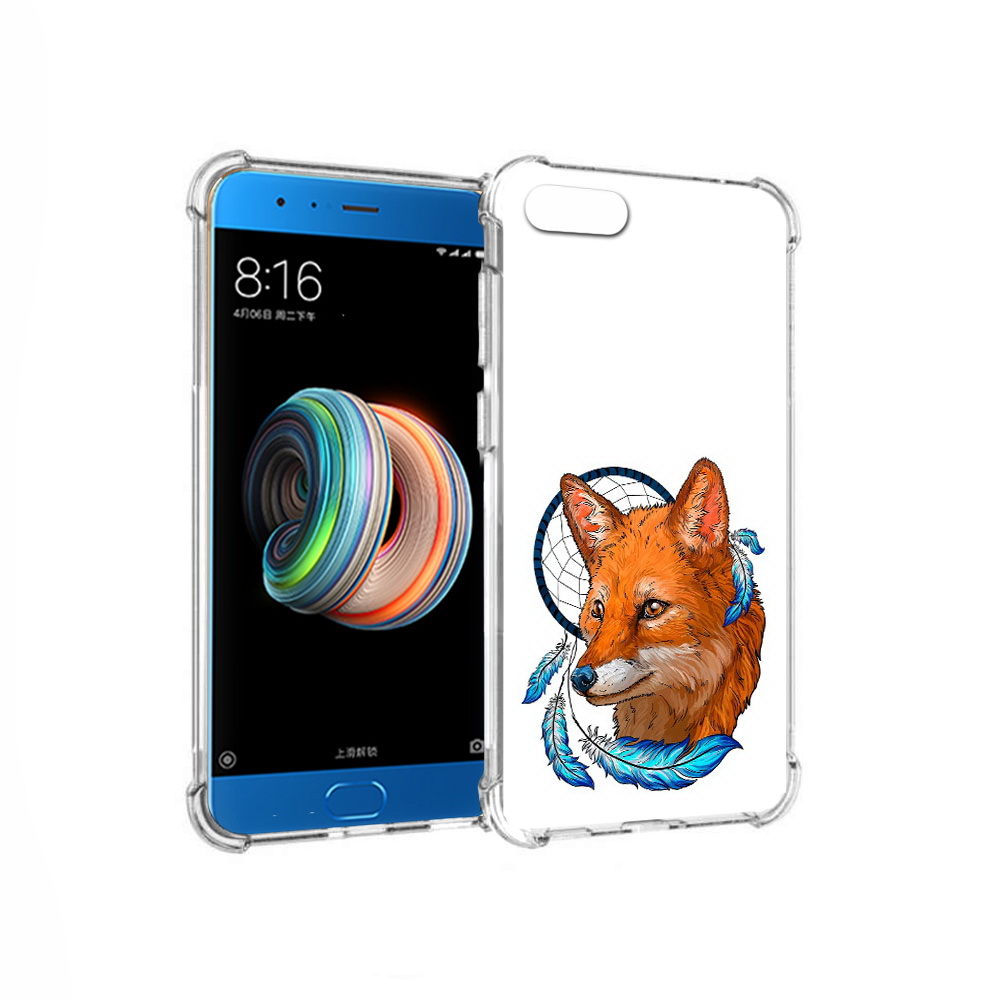 

Чехол MyPads Tocco для Xiaomi Mi Note 3 лиса и ловец снов (PT99401.307.438), Прозрачный, Tocco
