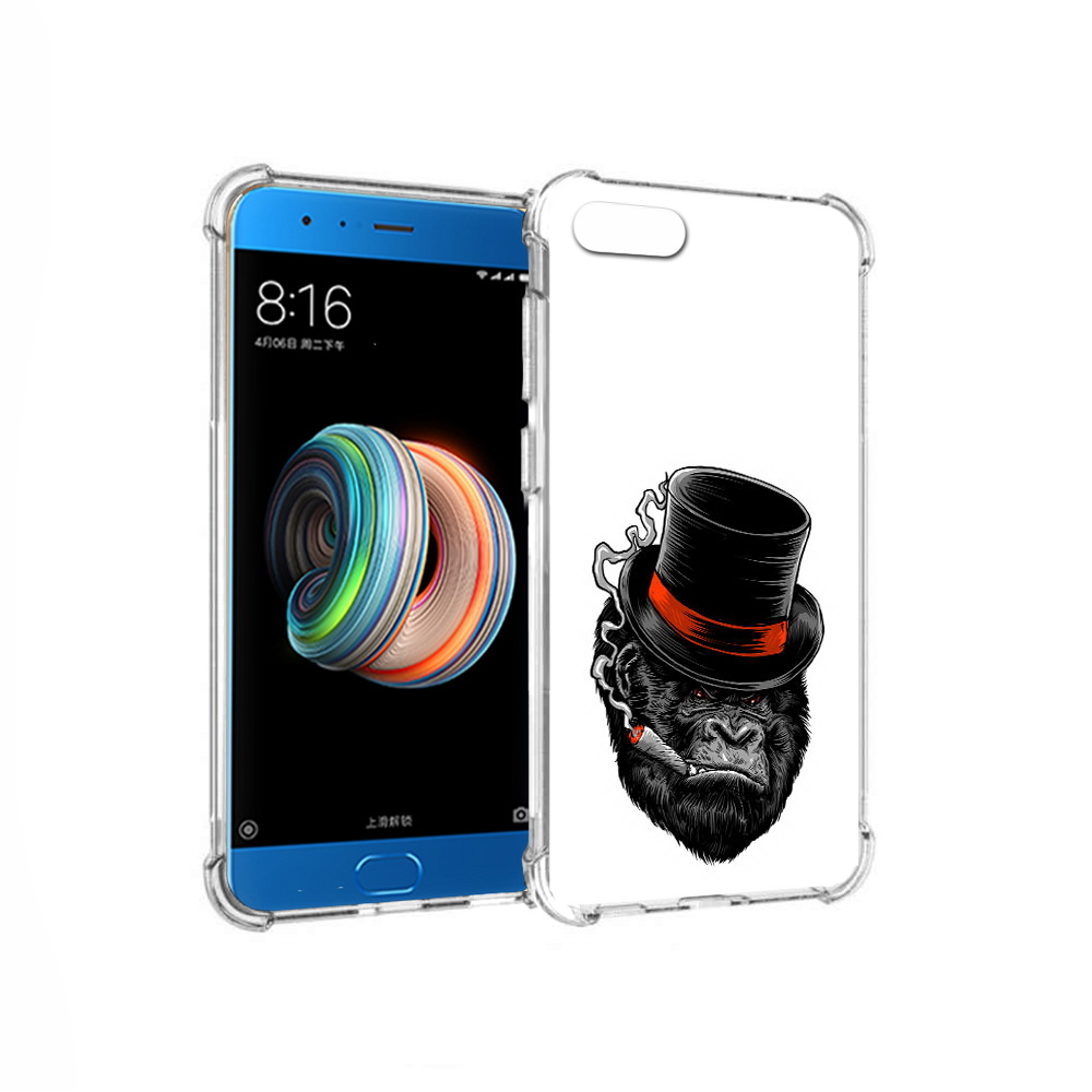 

Чехол MyPads Tocco для Xiaomi Mi Note 3 дизайнерская горилла (PT99401.307.431), Прозрачный, Tocco