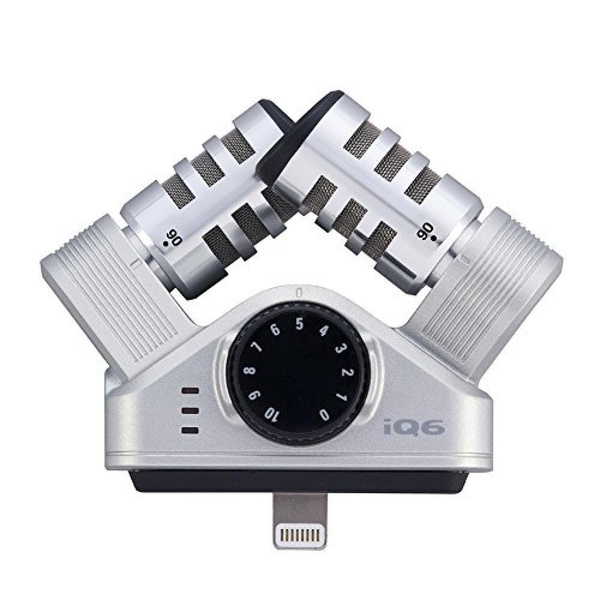 

Микрофон ZOOM IQ6 серебристый, IQ6
