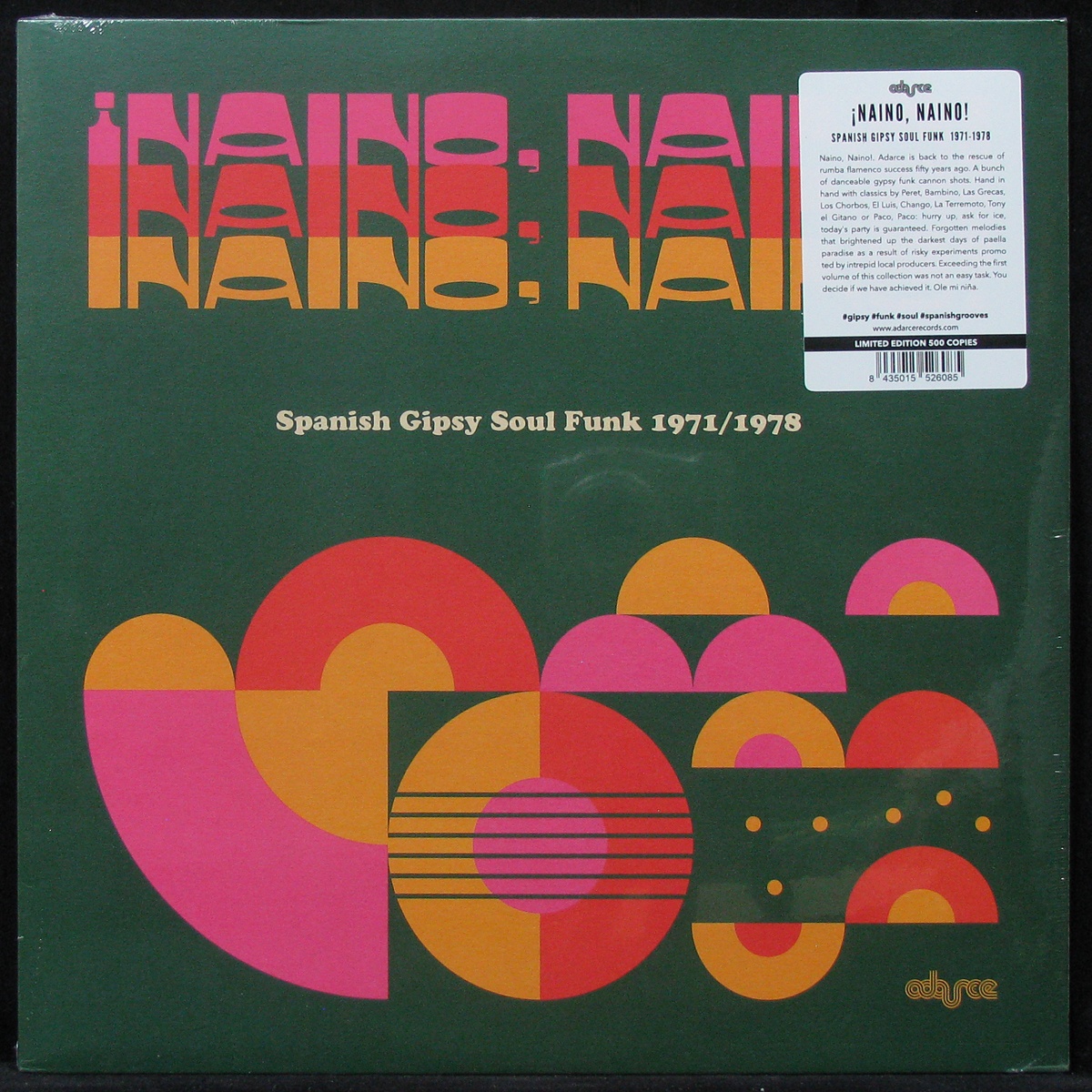 

LP V/A - Naino, Naino! Spanish Gipsy Soul Funk Disco 1971/1978 Adarce (307158)