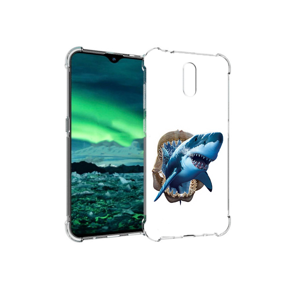 

Чехол MyPads Tocco для Nokia 2.3 челюсти (PT142254.97.675), Прозрачный, Tocco