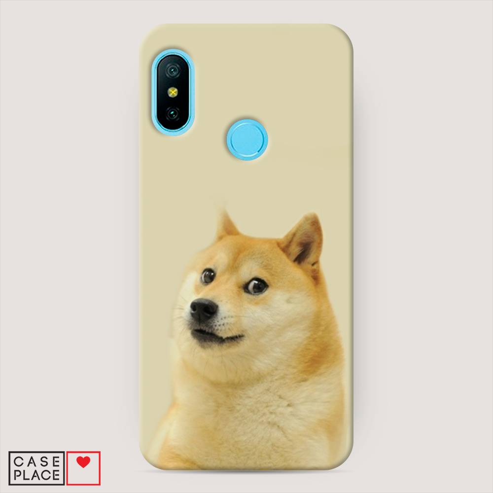 

Пластиковый чехол "Собака подозревака" на Xiaomi Redmi 6 Plus, 33920-7