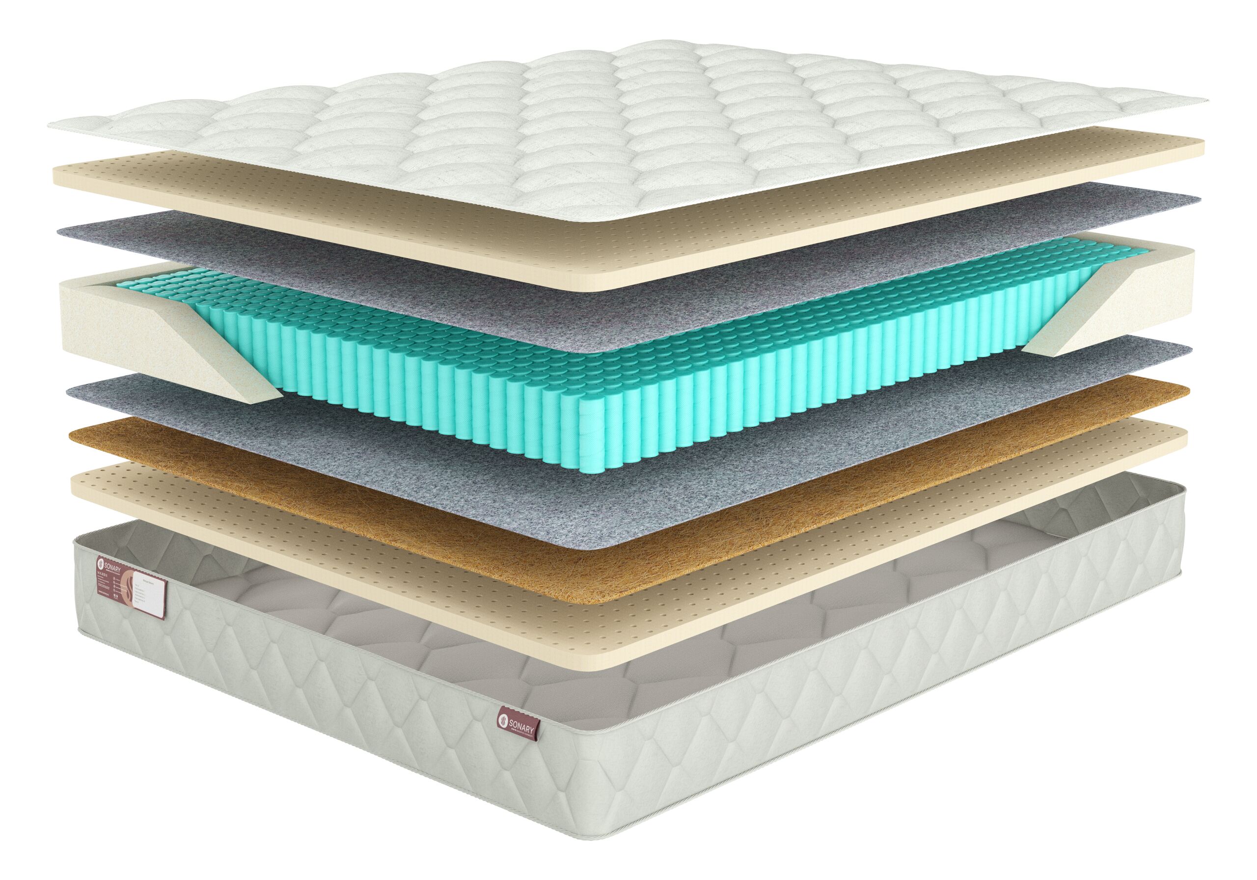 

Матрас Sonary Flow Don 90х140, Белый, Don