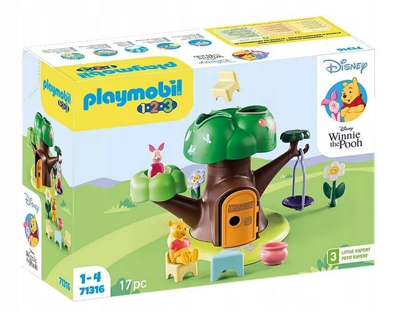 

Игровой набор Playmobil Disney Винни-Пух и домик на дереве поросенка 71316, Disney
