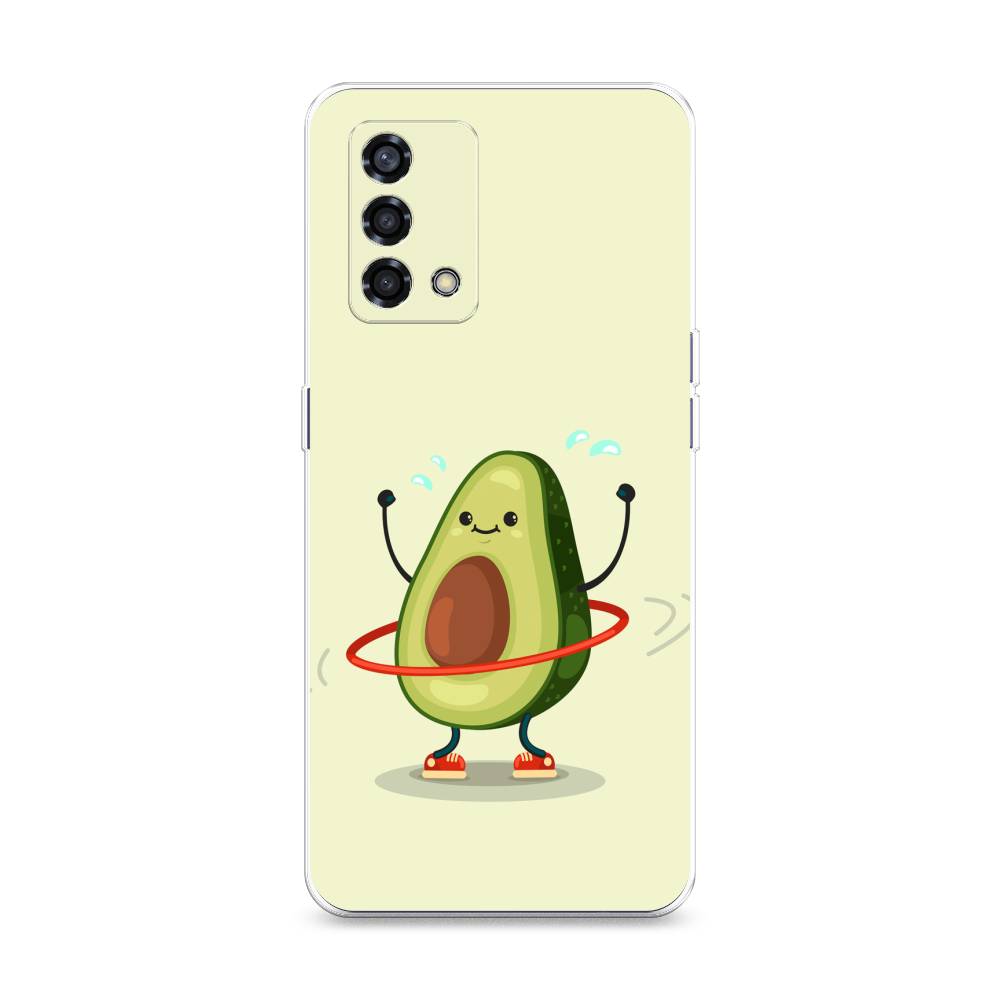 

Чехол Awog на Oppo Reno 6 Lite "Авокадо с обручем", Разноцветный, 259550-10