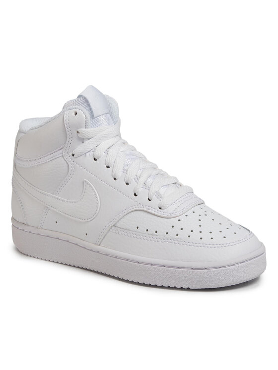 

Кеды Court Vision Mid CD5436 100 Nike белый 36,5 EU, Court Vision Mid CD5436 100