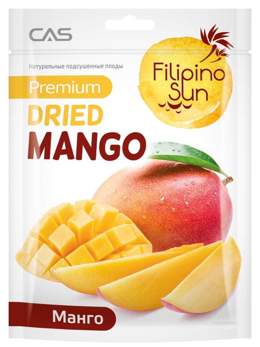 фото Манго сушеное filipino sun натуральное 80 г