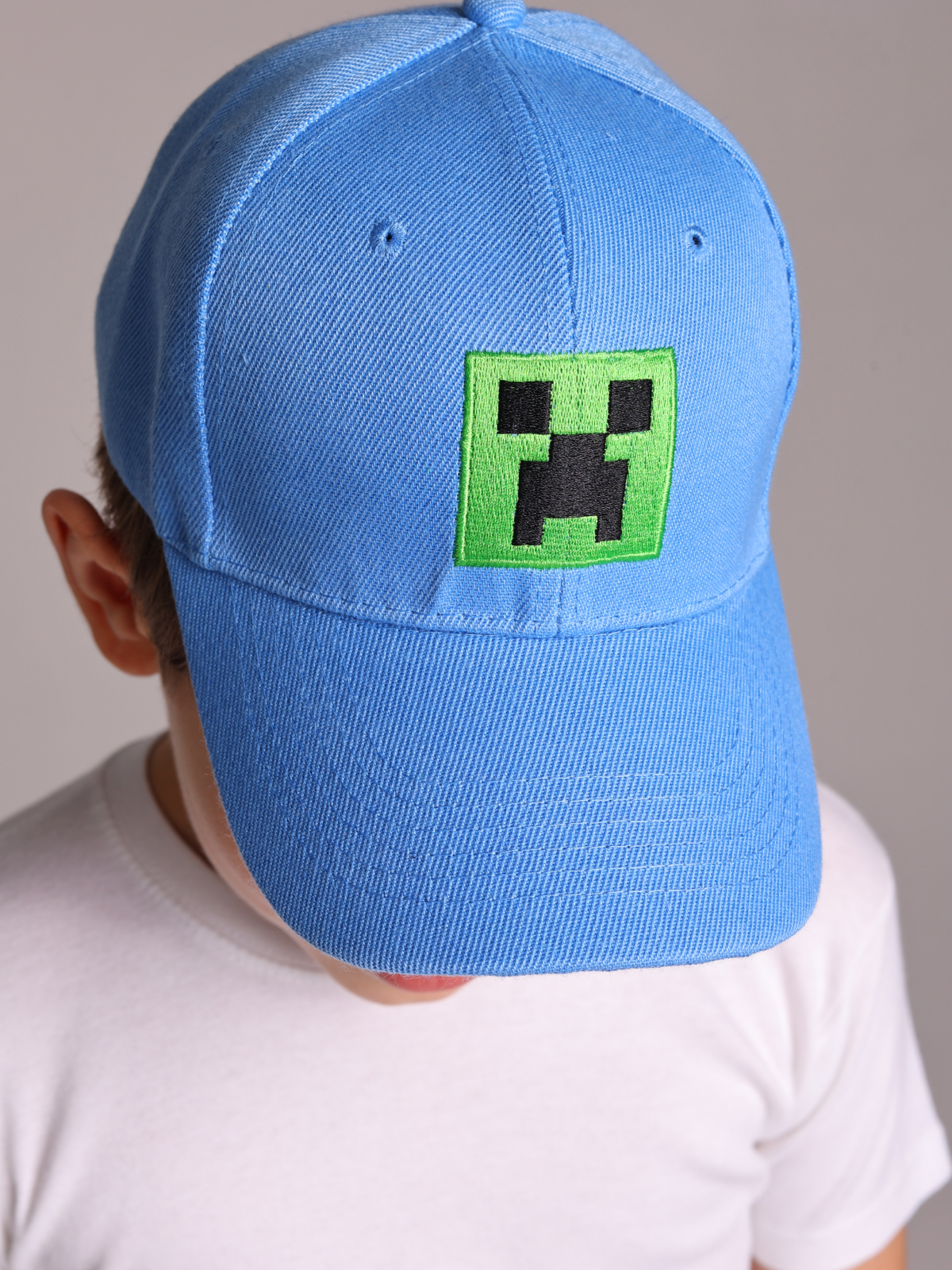 

Бейсболка детская Pikatot Minecraft1, голубой, 52-54, Minecraft1