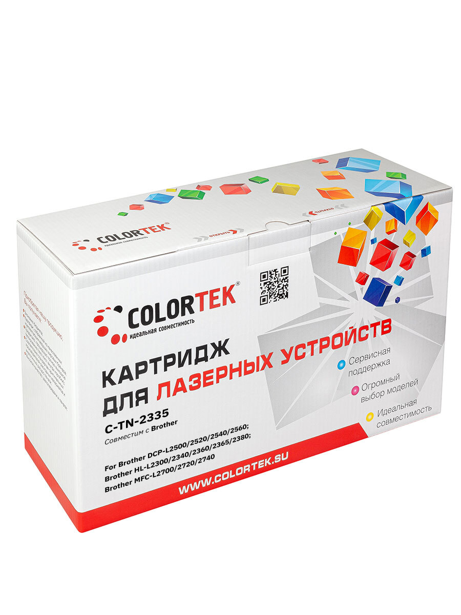 фото Картридж для лазерного принтера colortek (5827) прозрачный, совместимый