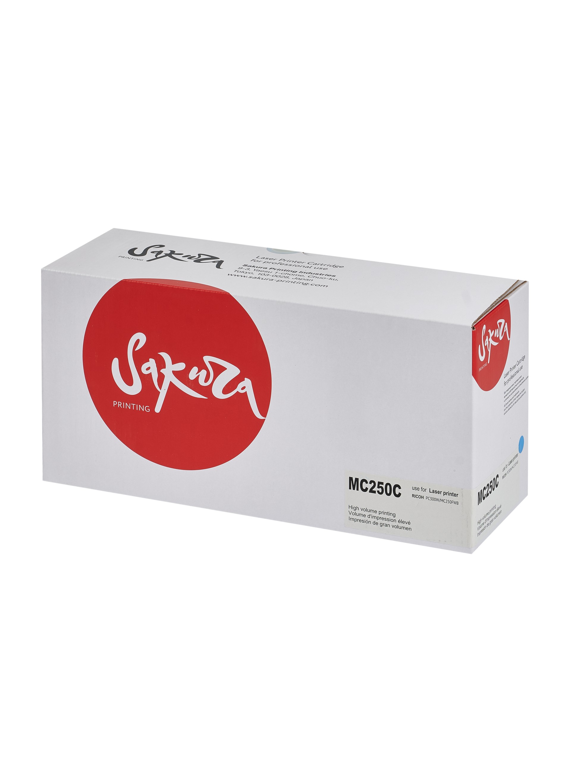 

Картридж для лазерного принтера Sakura MC250C, голубой