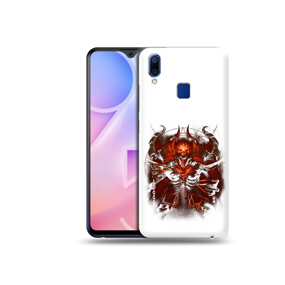 

Чехол MyPads Tocco для Vivo Y95 яркий демон (PT122996.436.708), Прозрачный, Tocco