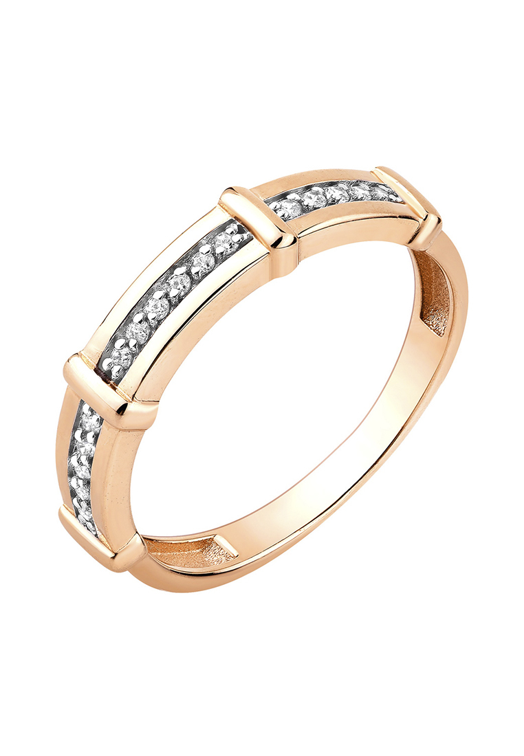 

Кольцо из золота р.  Kari Jewelry КЛ-27600, фианит, КЛ-27600
