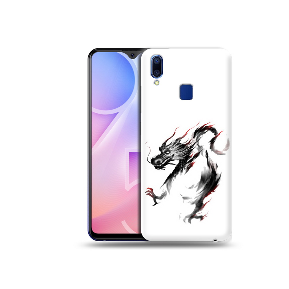 

Чехол MyPads Tocco для Vivo Y95 черный дракон (PT122996.436.690), Прозрачный, Tocco