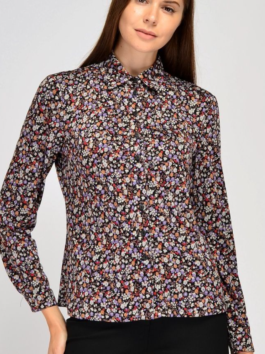 

Блуза женская Viserdi 1623 фиолетовая 54 RU, 1623